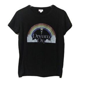LULAROE Liv Dream On Rainbow Tee Size Small